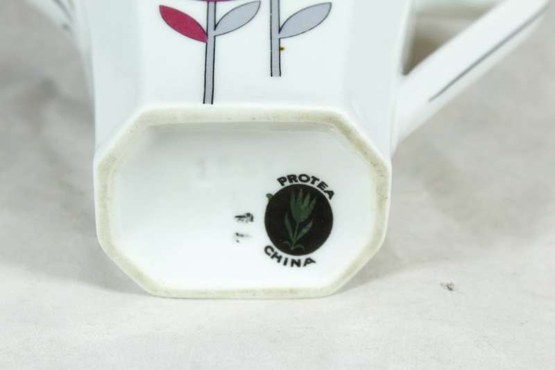Protea china creamer - Art Deco style