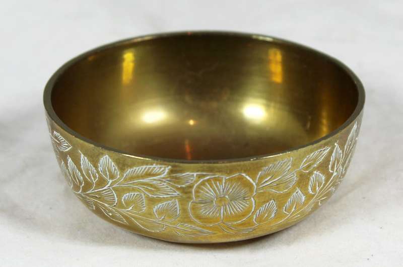 Indian copper trinket bowl - Beautiful!!! - Bid Now!!!
