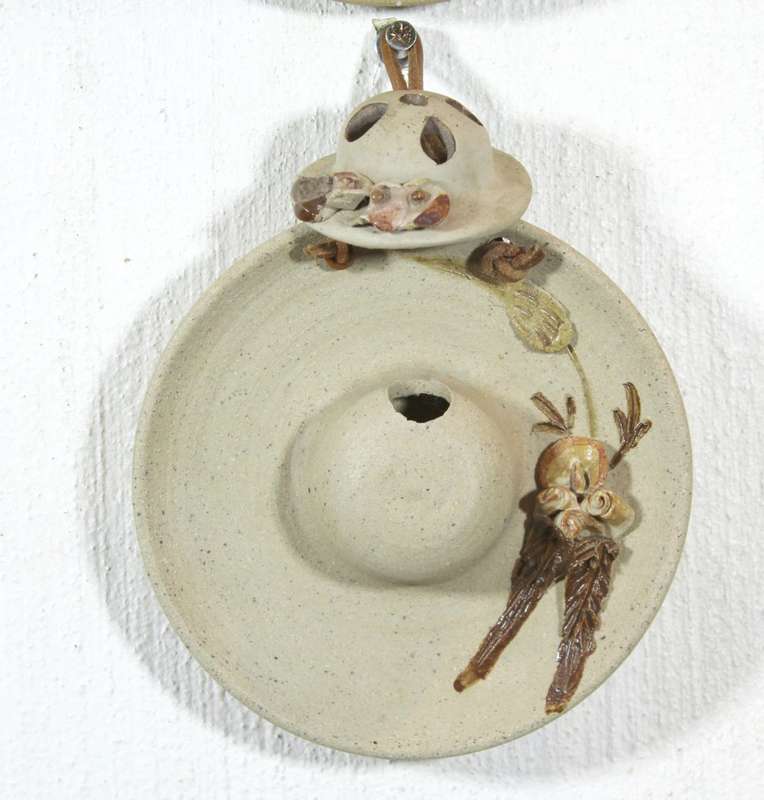Pair of pottery wall hangings - Beautiful!!!