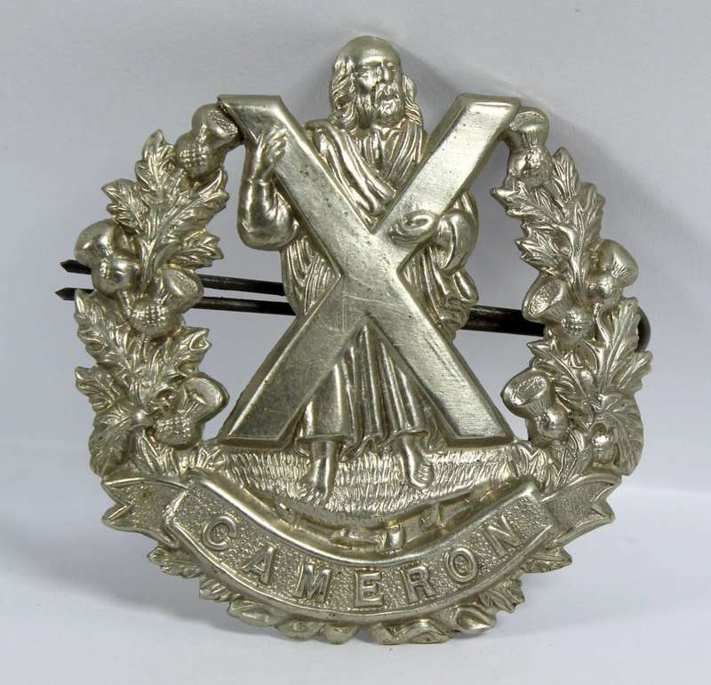 Cameron highlanders badge