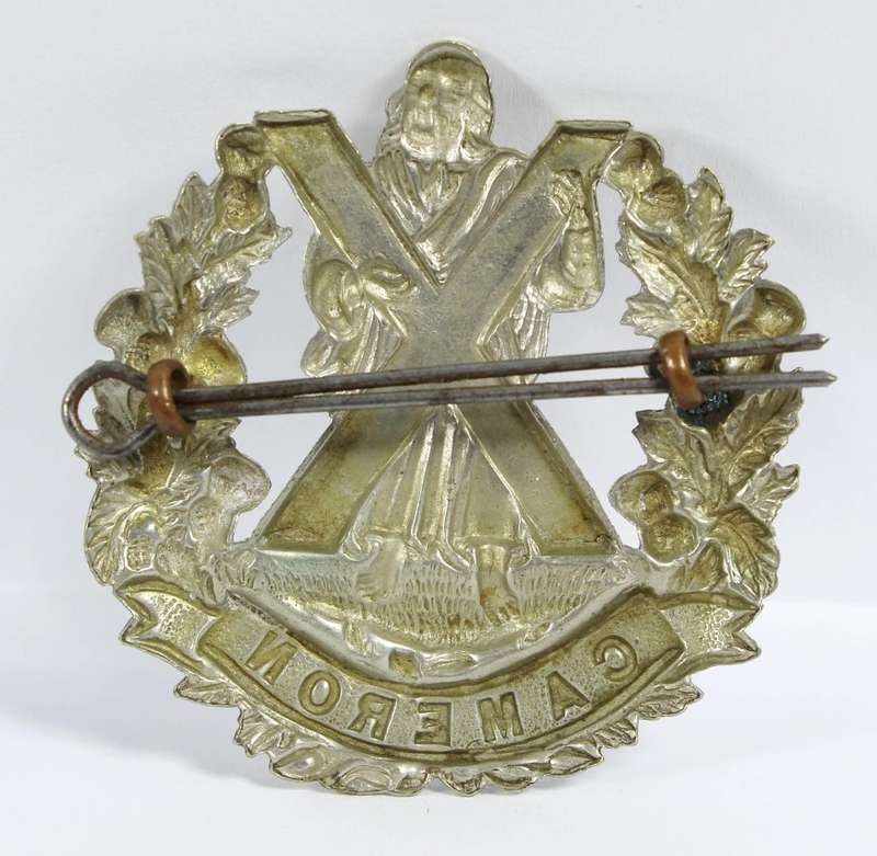 Cameron highlanders badge