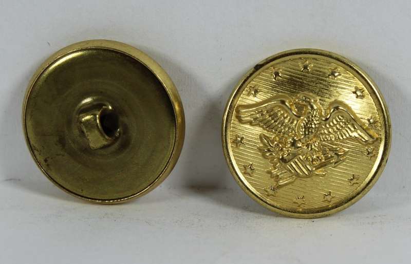 Pair of Eagle buttons