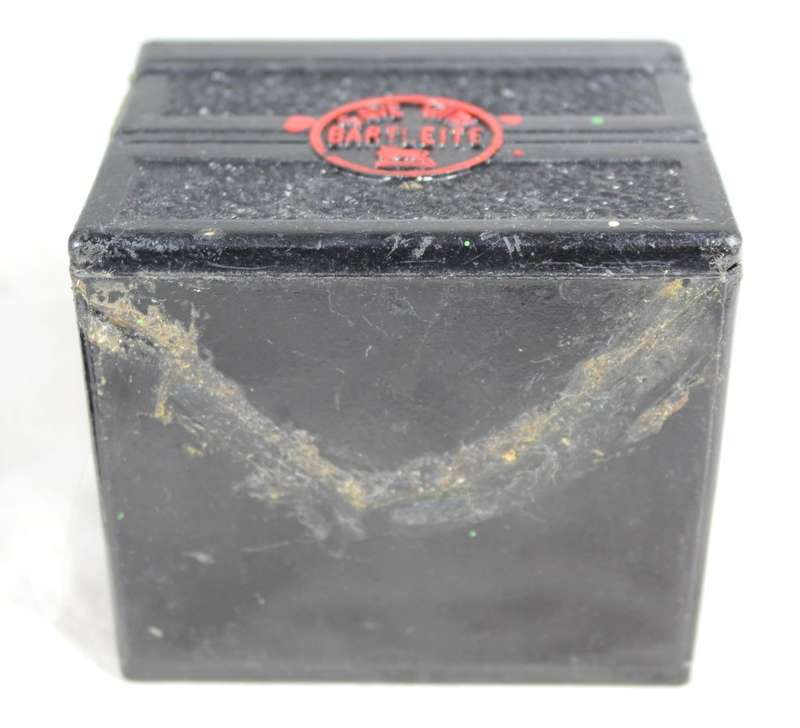 Vintage bartleite battery - salesman sample desk organizer