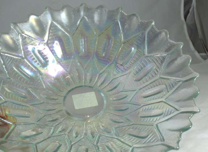 Rosalinda Lustre glass fruit bowl