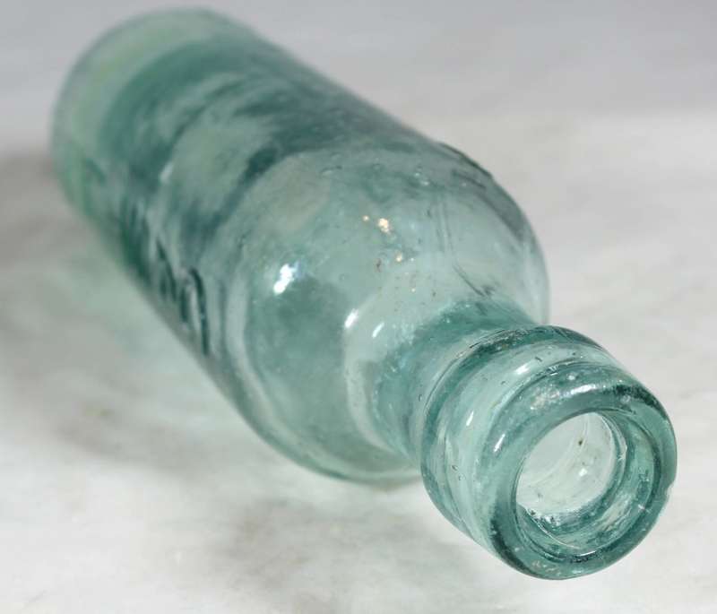 Vintage castle mineral water bottle - Johannesburg