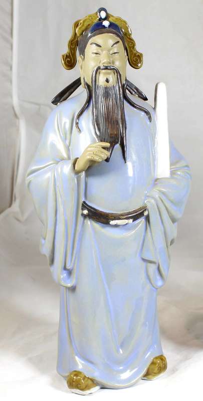 Chinese Immortal trio mud men set - Fu, Lu and Shou