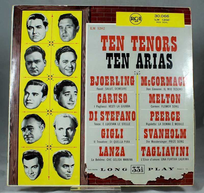 Ten Tenors - ten arias - RCA