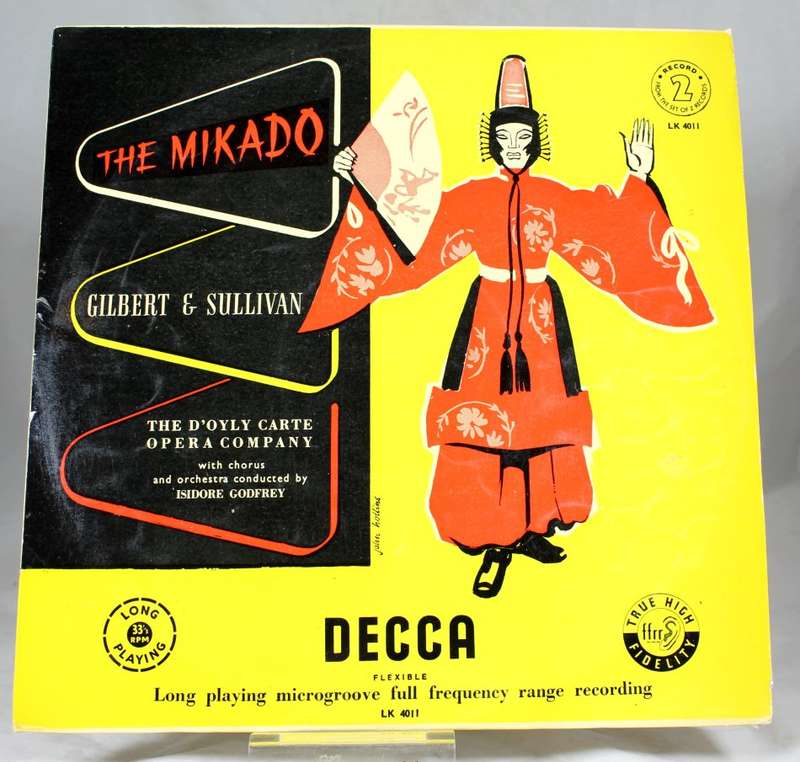 The Mikado - Gilbert & Sullivan - Record one & two