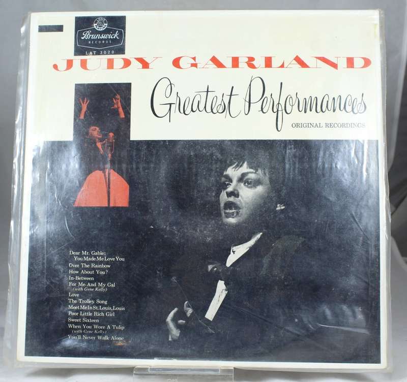 Judy Garland - Greatest Performances - Brunswick - An old beauty! - Bid Now!!!