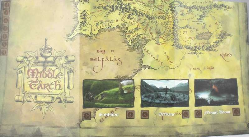 Lord of the Rings - Map of Middle Earth - Stunning! Bid Now!