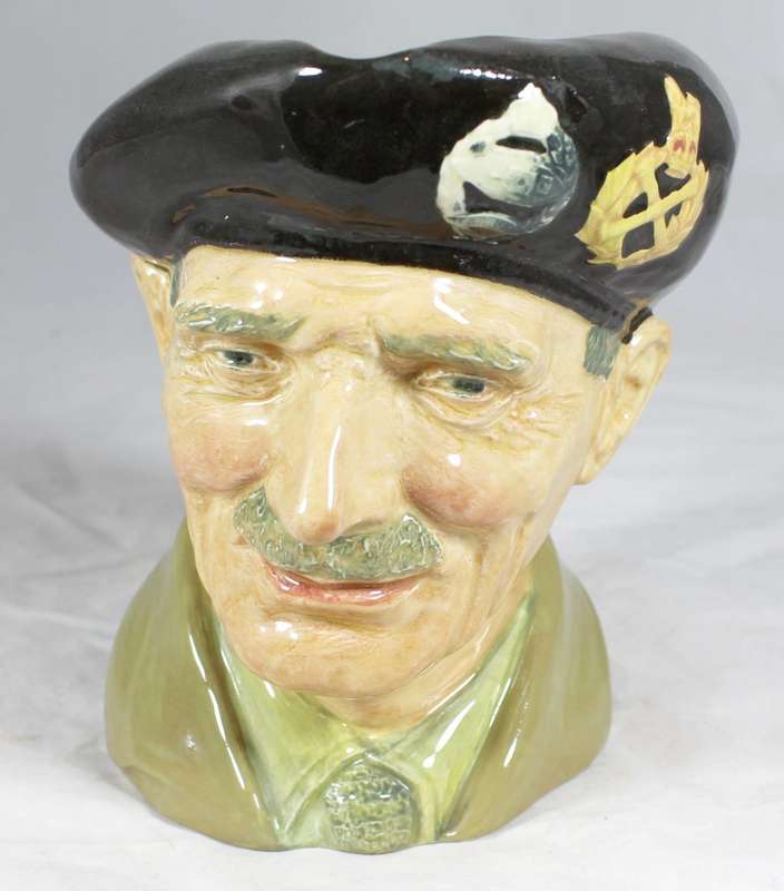 Royal Doulton - very large toby jug - Monty - old marks