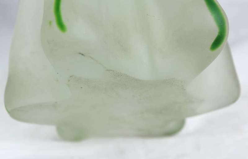 Art vase - glass center piece