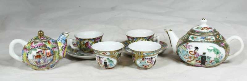 Chinese - Tea & Sake Set - For Two - Stunning! - Bid Now!!!