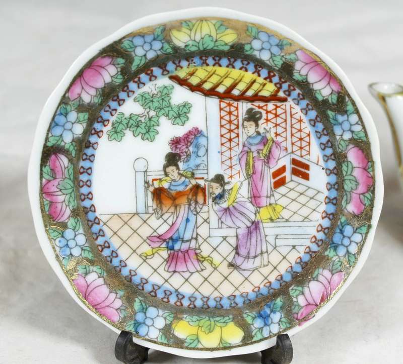 Chinese - Tea & Sake Set - For Two - Stunning! - Bid Now!!!