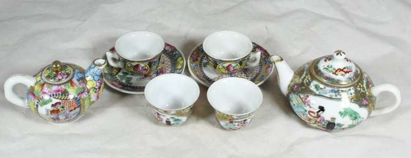 Chinese - Tea & Sake Set - For Two - Stunning! - Bid Now!!!