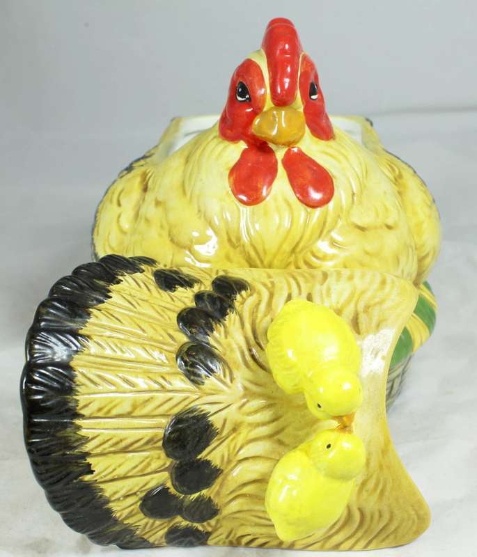 William James - Chicken Jar - Beautiful! - Bid Now!!!