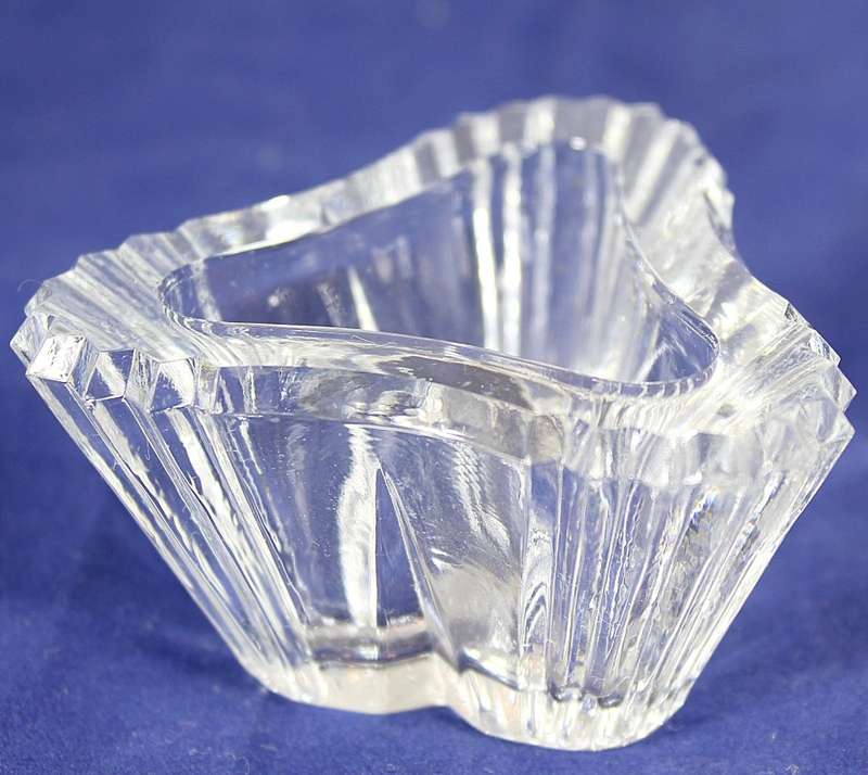 Triangular - Glass Trinket Holder - Beautiful!