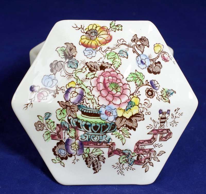 Mason`s - Lidded Trinket Holder - Beautiful!