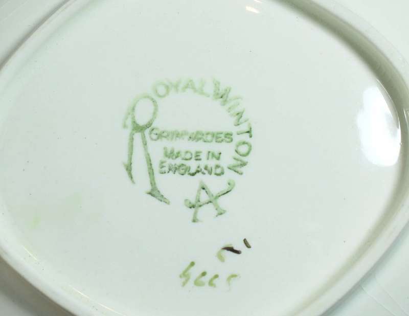 Royal Winton - Green Trinket Bowl - Gorgeous!