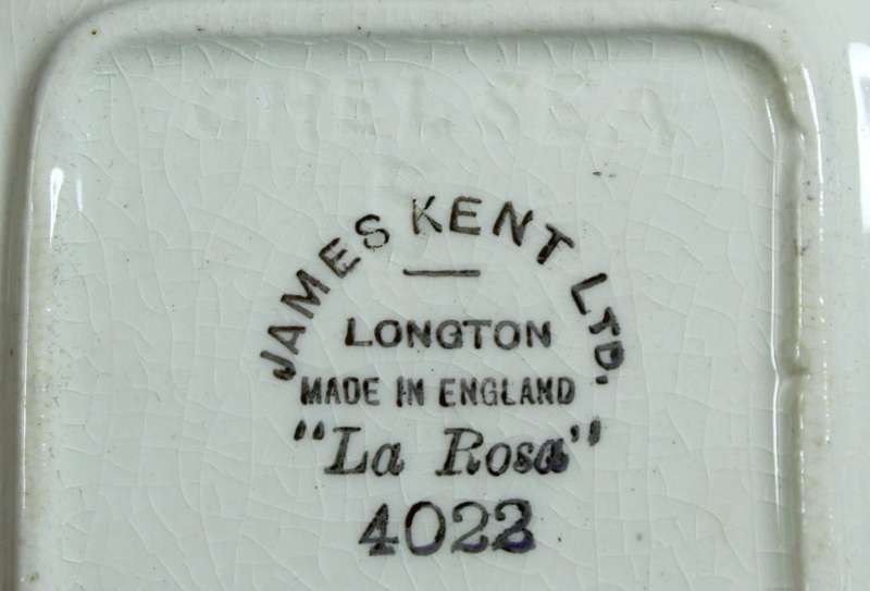 James Kent - Longton trinket bowl