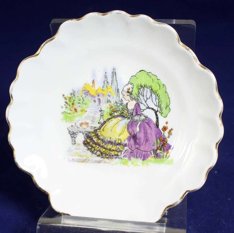 Adderley - Floral trinket bowl