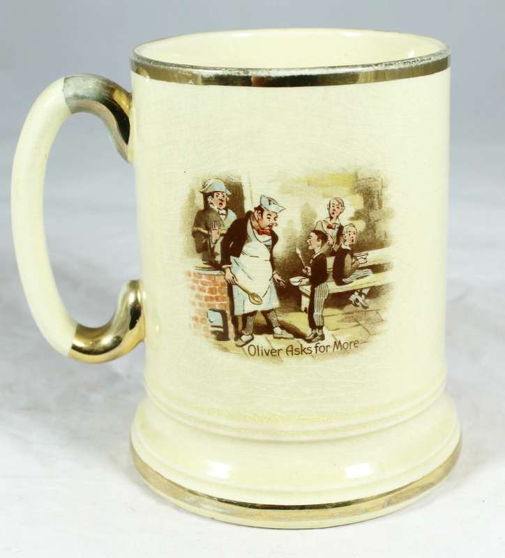 Arthur Wood - Oliver Asks For More - Tankard