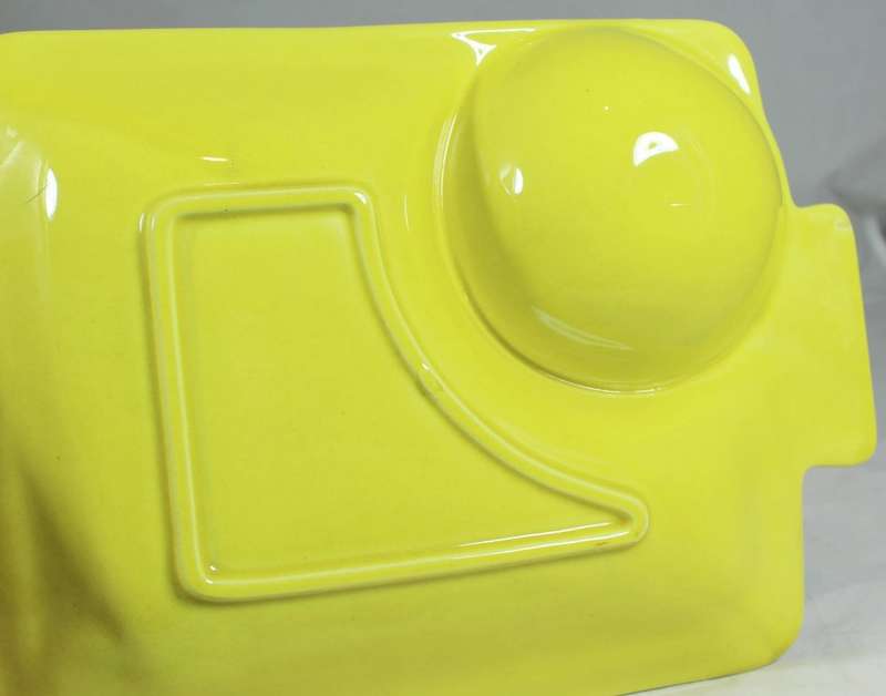 Yellow cheese - bowl & platter