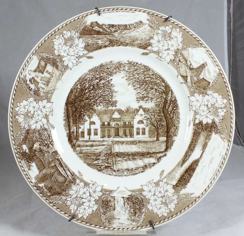 Wedgwood - Scenic Views of SA - Groote Schuur - Wall Plate - Gorgeous! - Bid Now!!!