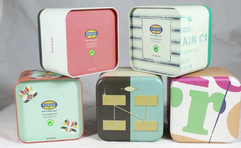 Fossil Tins - (6) - Gorgeous! - Bid Now!!!