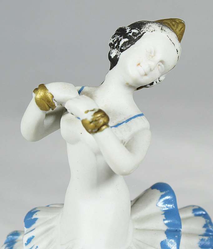 Pair of ceramic dancers
