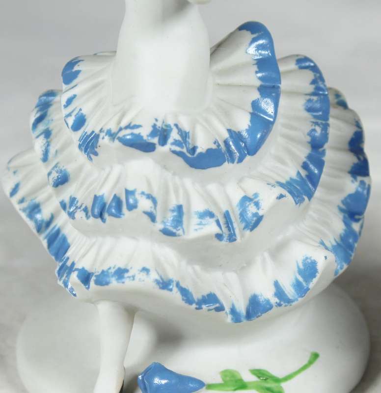 Pair of ceramic dancers