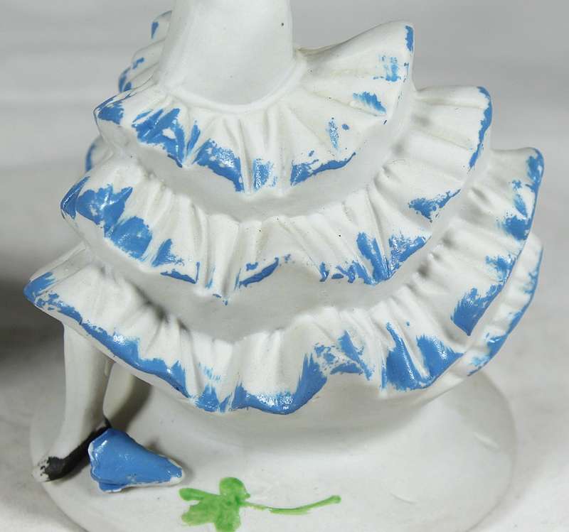 Pair of ceramic dancers