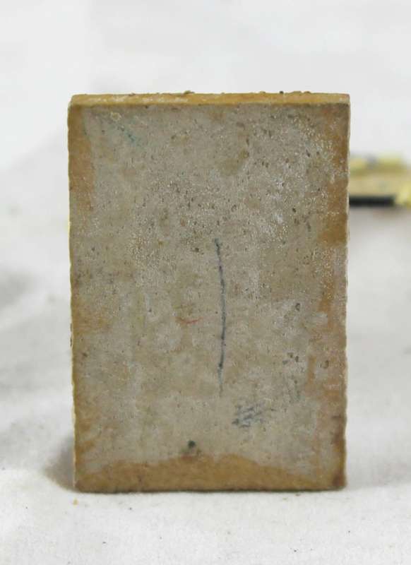 Lead figurine - Eastern foot soldier with a flag