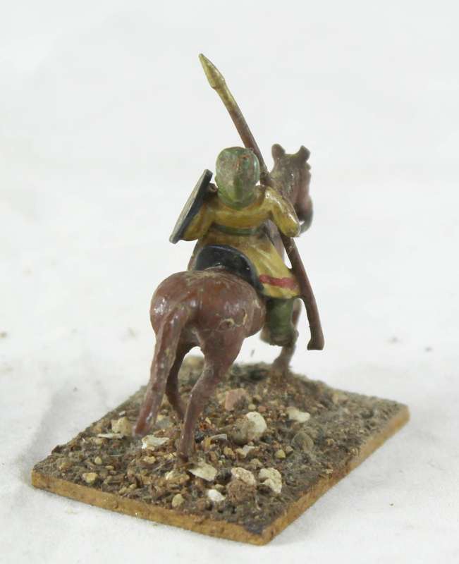 Lead figurine - Arabian horseback warrior