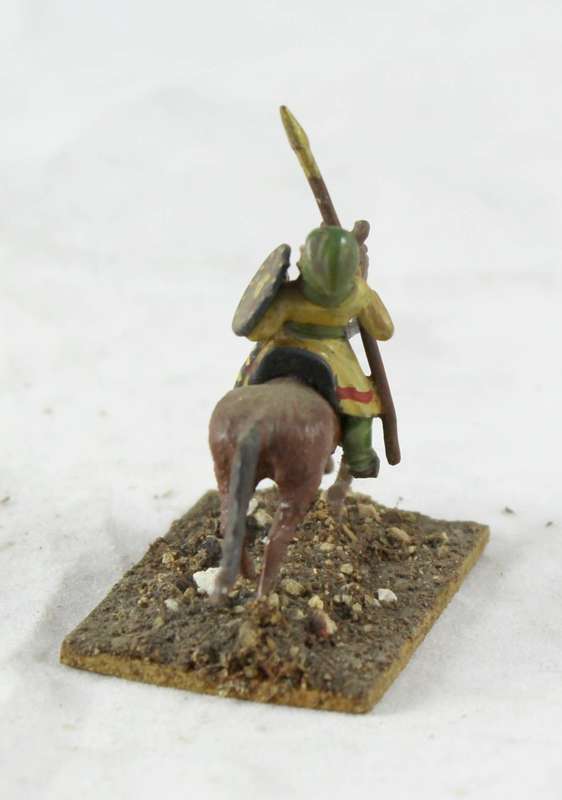 Lead figurine - Arabian horseback warrior