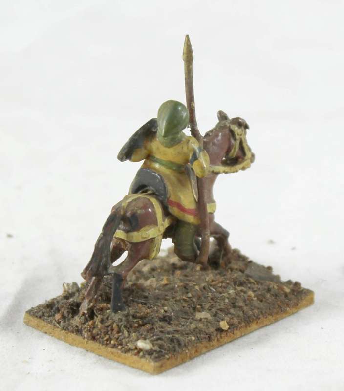 Lead figurine - Arabian horseback warrior