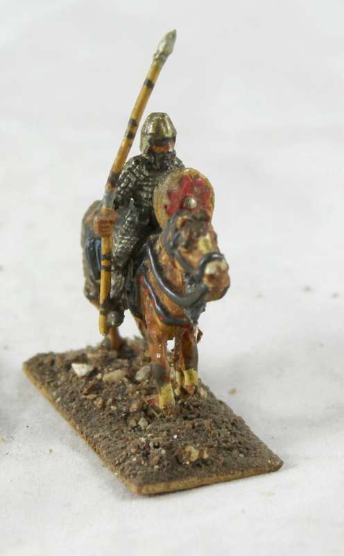 Lead figurine - Arabian horseback warrior