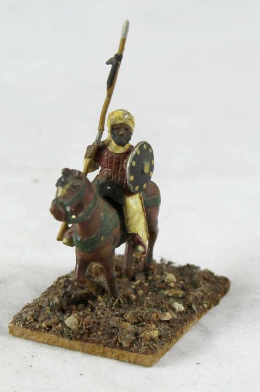 Lead figurine - Arabian horseback warrior