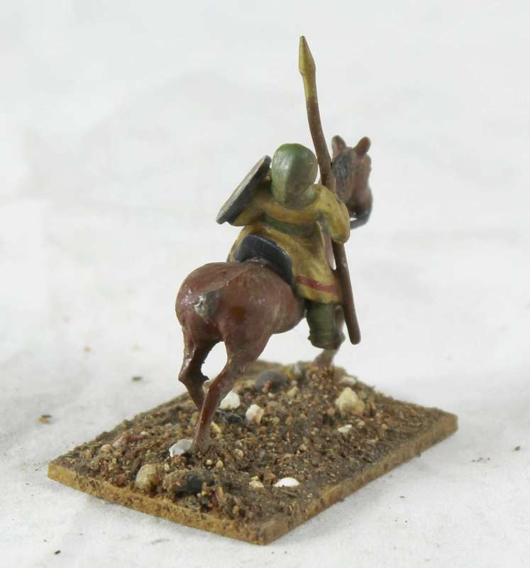 Lead figurine - Arabian horseback warrior