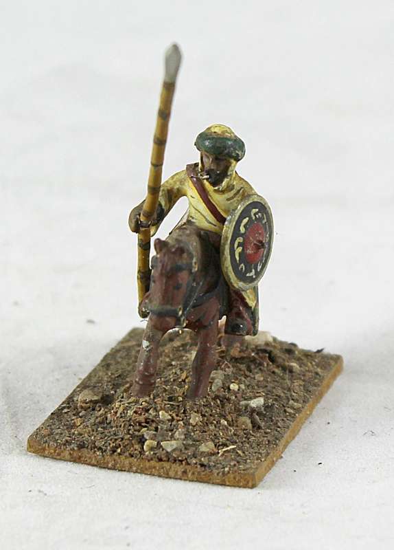 Lead figurine - Arabian horseback warrior