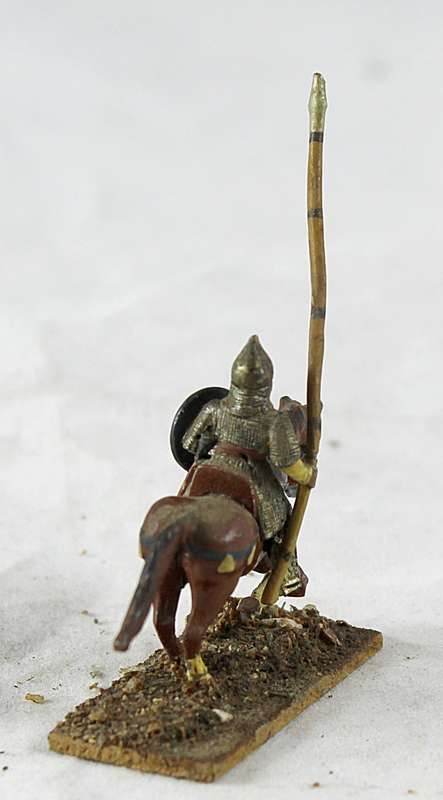 Lead figurine - Eastern horseback warrior