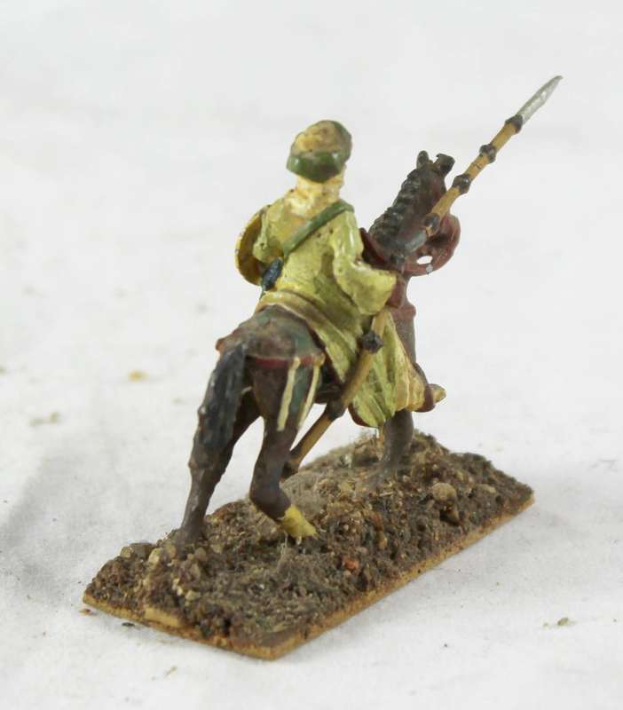 Lead figurine - Eastern horseback warrior