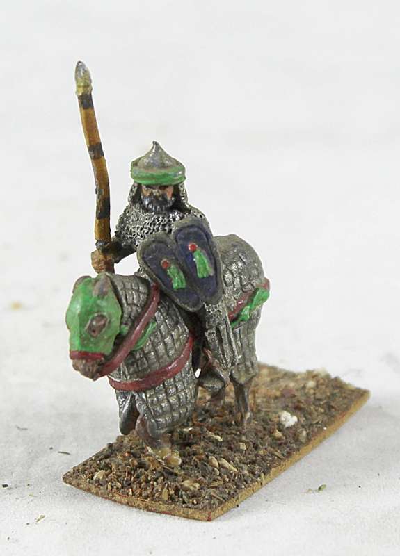 Lead figurine - Eastern horseback warrior