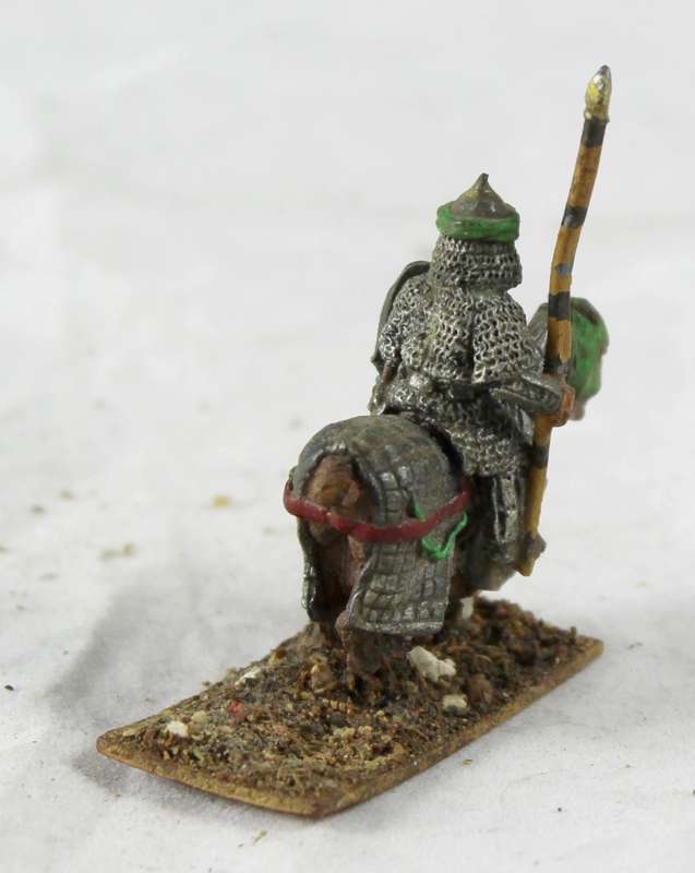 Lead figurine - Eastern horseback warrior