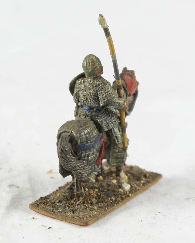 Lead figurine - Eastern horseback warrior