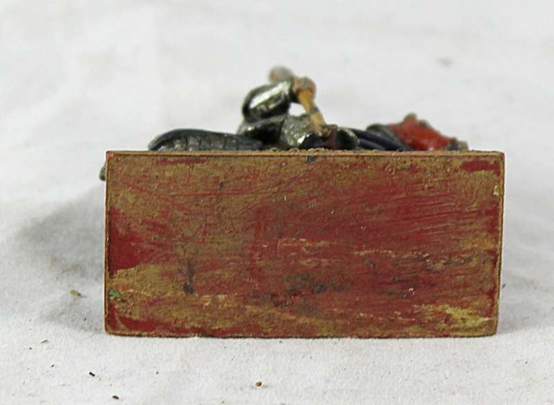 Lead figurine - Eastern horseback warrior