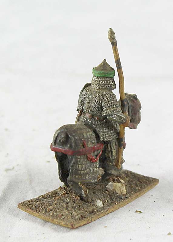 Lead figurine - Eastern horseback warrior