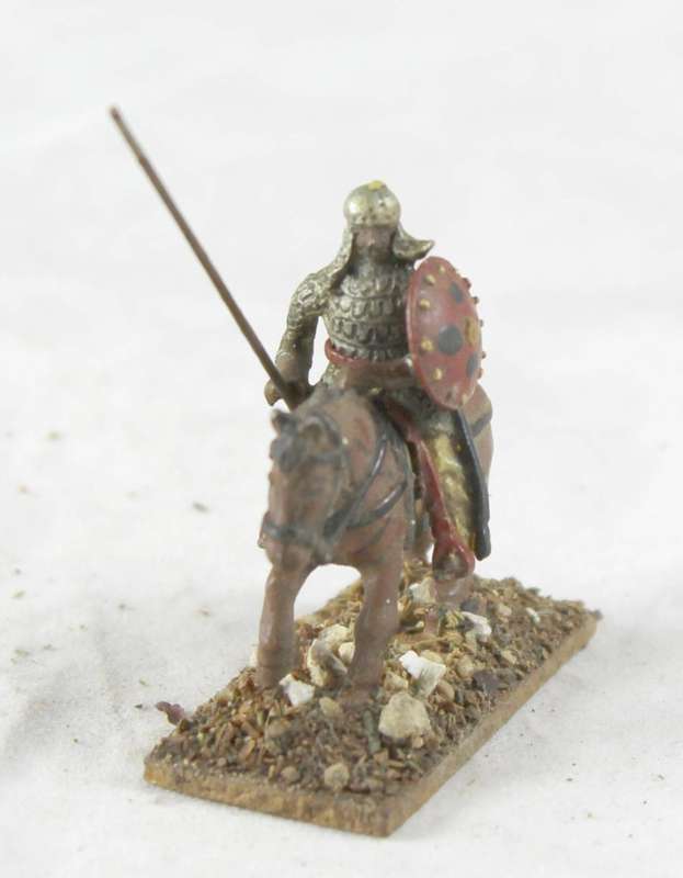 Lead figurine - Eastern horseback warrior