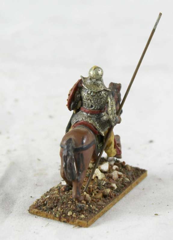Lead figurine - Eastern horseback warrior
