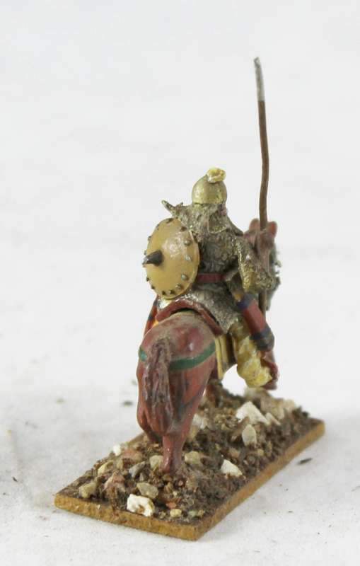Lead figurine - Eastern horseback warrior